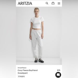 Aritzia TNA Cozy Fleece Sweatpants